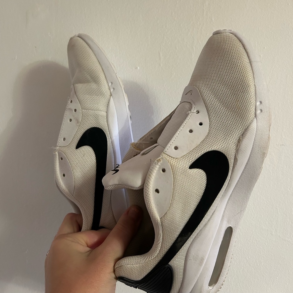 White and Black Sneakers
